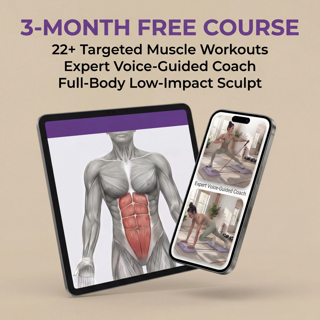 [Amazon Deal] Foldable Pilates Board Kit w/ 28-Day Board Burner Plan