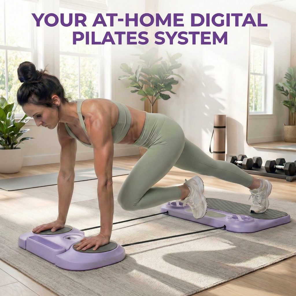 [Amazon Deal] Foldable Pilates Board Kit w/ 28-Day Board Burner Plan