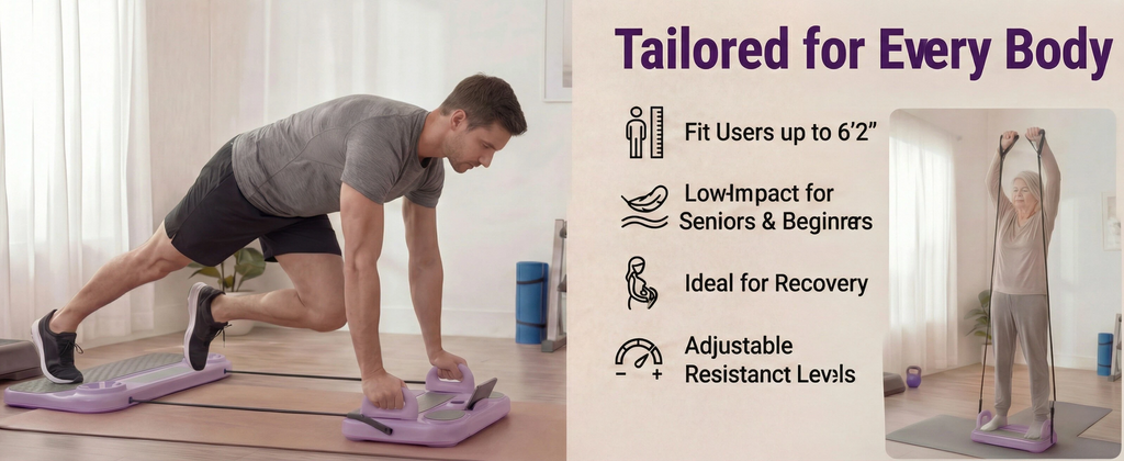 [Amazon Deal] Foldable Pilates Board Kit w/ 28-Day Board Burner Plan